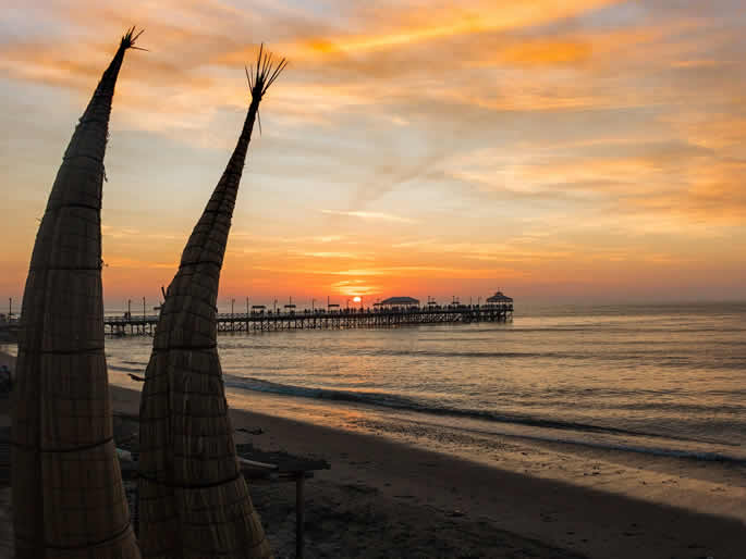 Best Beaches Peru Huanchaco