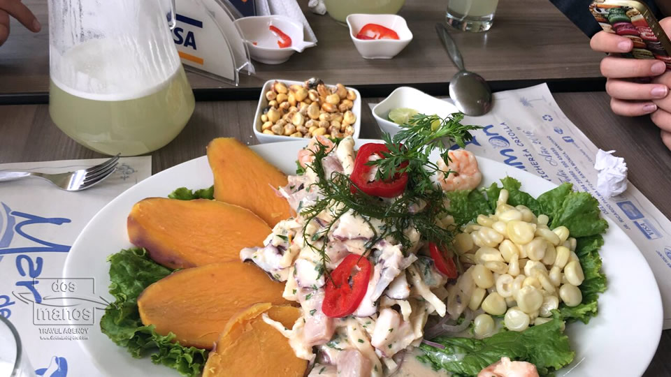 Typisches Gericht aus Peru: Ceviche